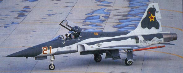 An F-5E from VFC-13